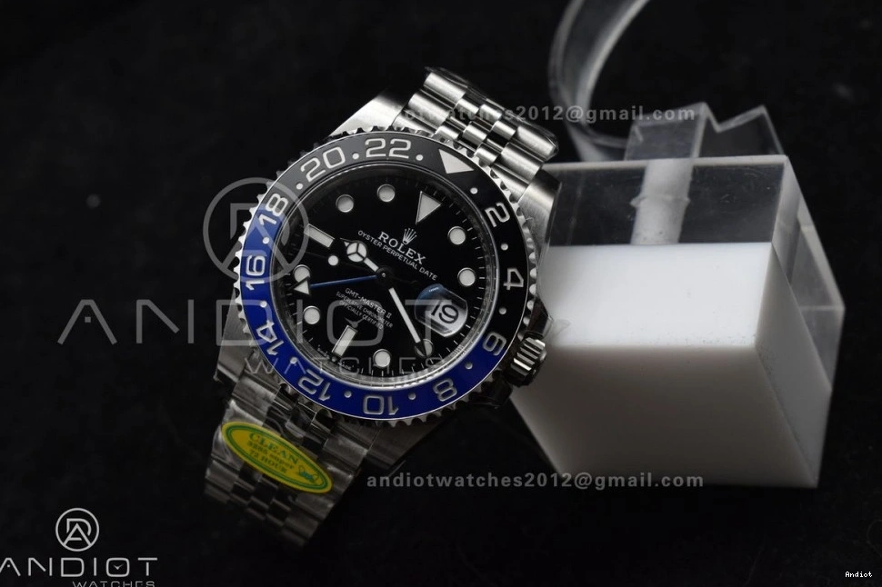 Blue Ceramic Clean DD3285 GMT-Master CHS Edition Black Bracelet II BLNR Jubilee on Best 126710 Factory 1112